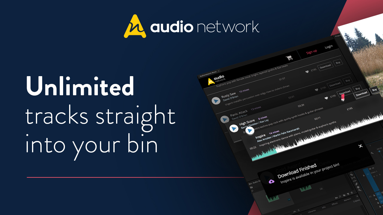 Audio Network Music Panel