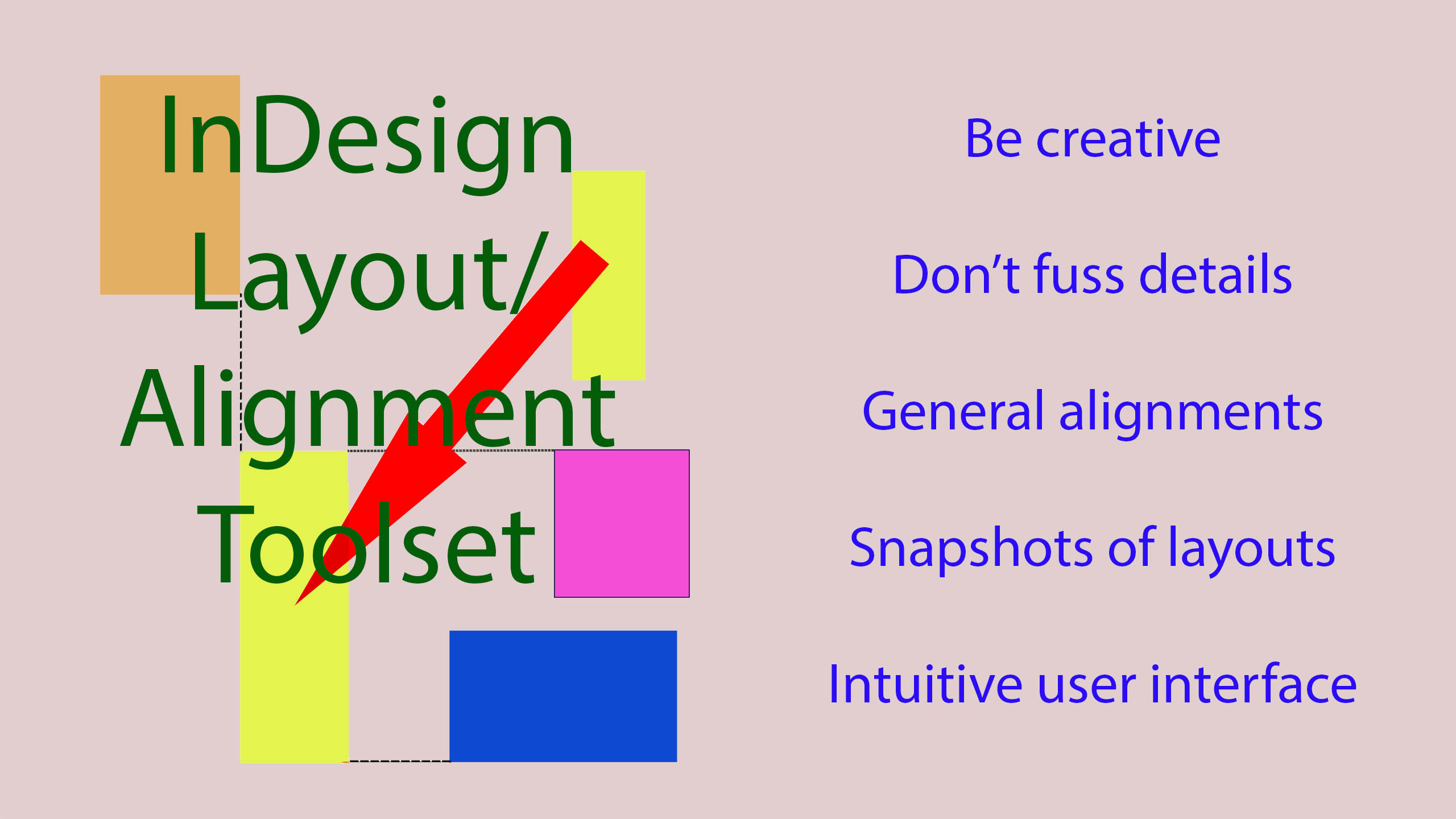 Kain's Indesign Layout/Alignment Toolset